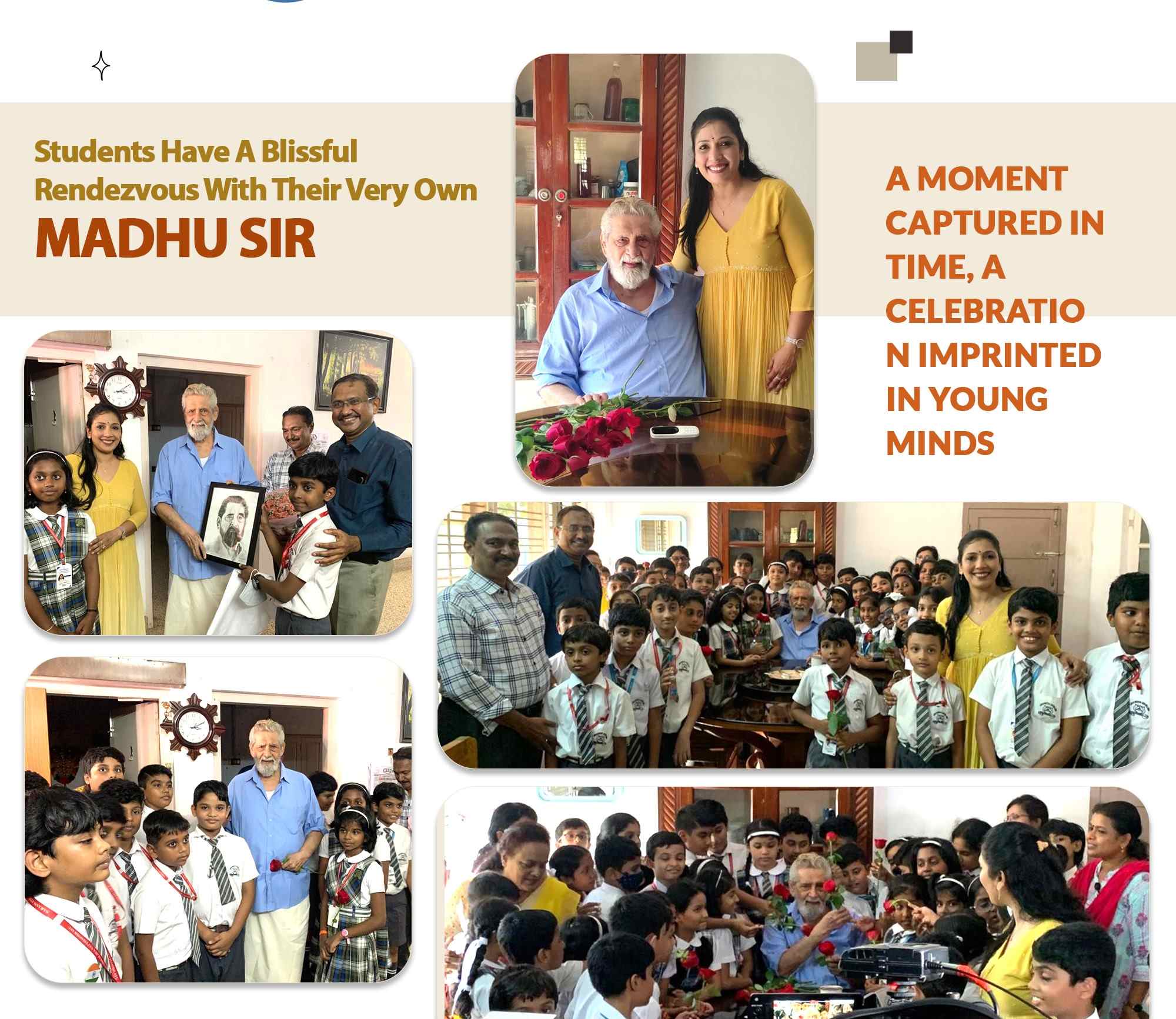 Students Have A Blissful Rendezvous With Their Very Own Madhu Sir